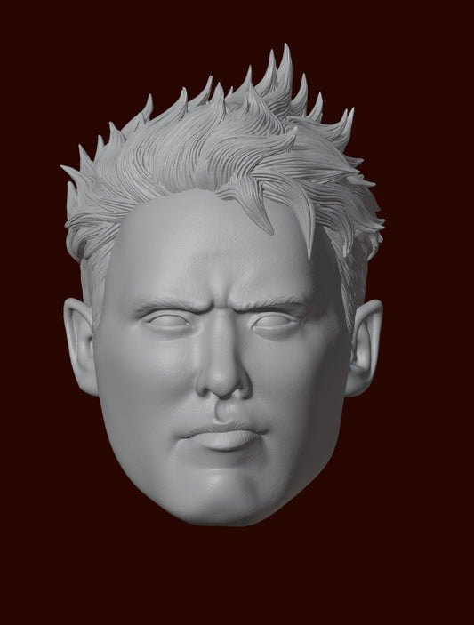 Young Rainmaker Unpainted Headsculpt