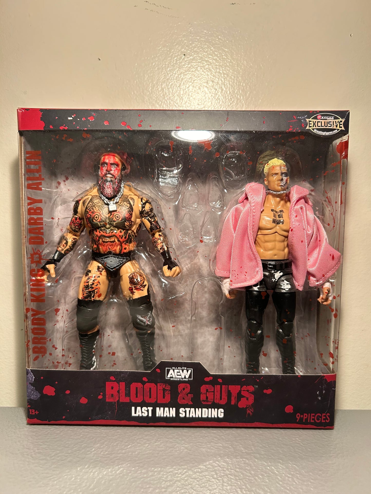 Ultimate Edition Blood and Guts Darby Allin vs Brody King 2 pack