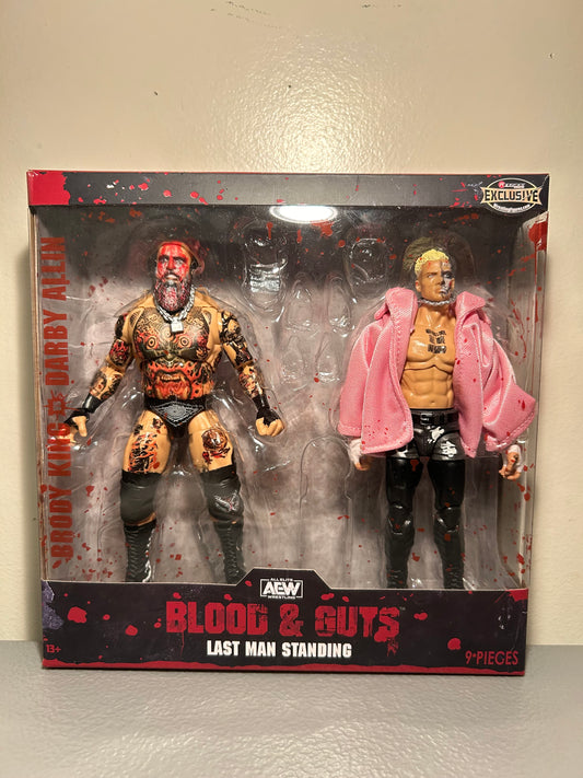 Ultimate Edition Blood and Guts Darby Allin vs Brody King 2 pack
