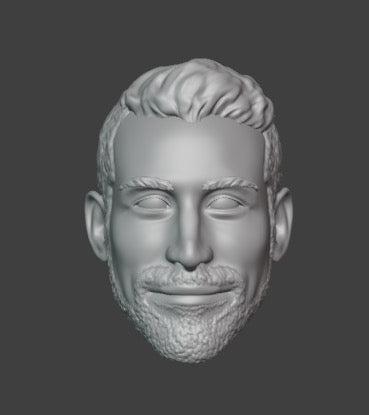 Say His Name Painted Headsculpt