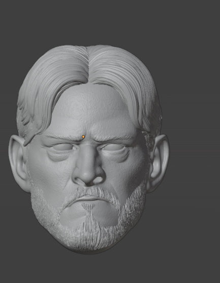 Middle Part Punker Painted Bundle