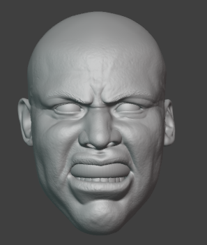 Peak Mode Painted Headsculpt