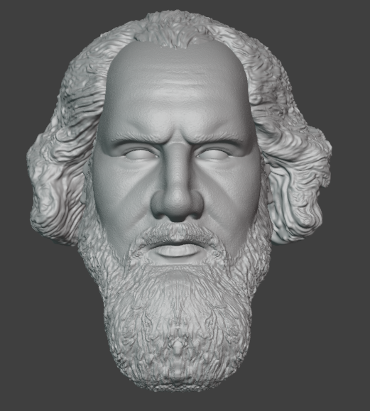 Big Butcher Painted Headsculpt