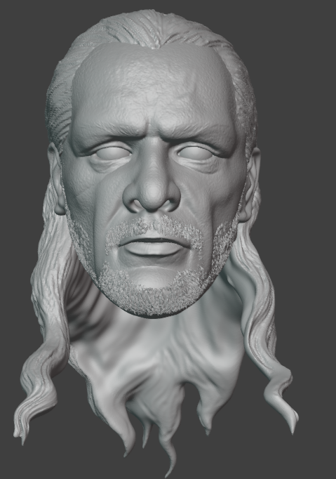 Extreme Maniac Painted Headsculpt