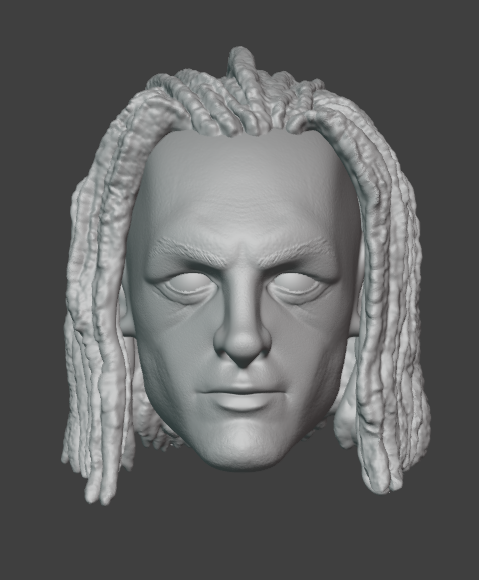 The Vampire Painted Headsculpt